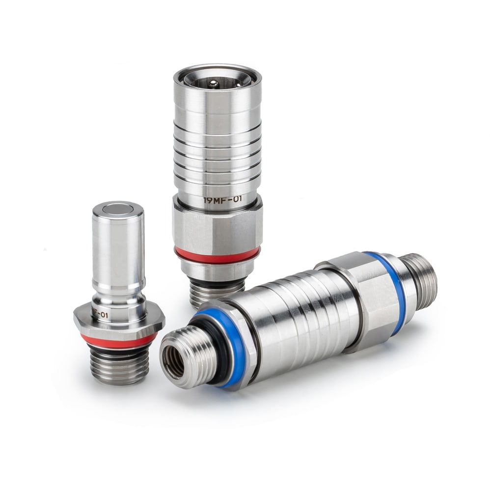 Flat Face Hydraulic, Liquid Cooling Quick Connect Couplings - NSP1 Series